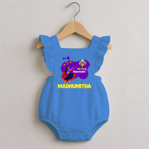 My First Navratri Garba Girl Personalized Romper Frock