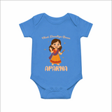 Meri Pehli Navratri Calligraphy Personalized Romper