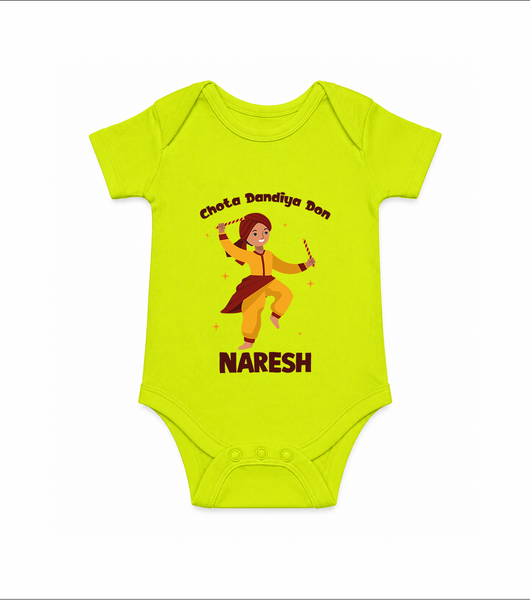 Garba Glow Princess Personalized  Romper