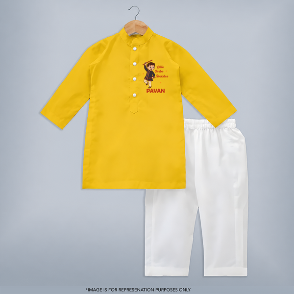 Little Garba Rockstar Personalized Kurta Set