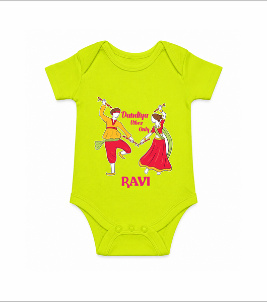 Dandiya Night Celebration Personalized Romper