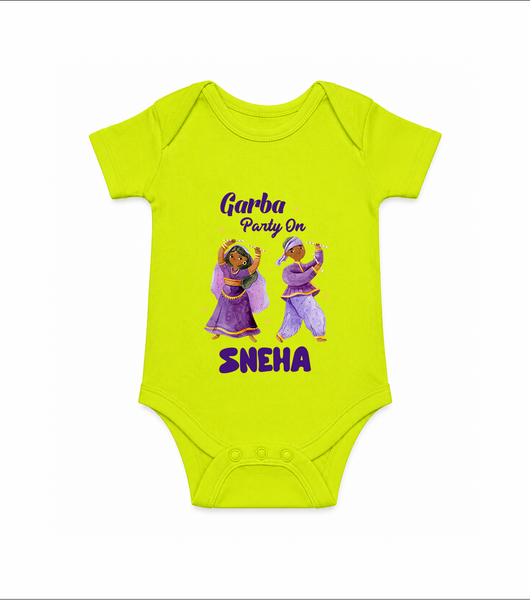 Dandiya Vibes Couple Personalized Romper