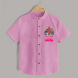 Festive Beats Tiny Feet Personalized Shirt - BABY PINK - 0 - 6 Months Old (Chest 23")
