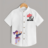 Indian Festive Vibes Personalized Shirt - WHITE - 0 - 6 Months Old (Chest 23")