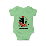 My 1st New Year 2026 | Customized Romper for Kids - GREEN - New Born (Chest 14")