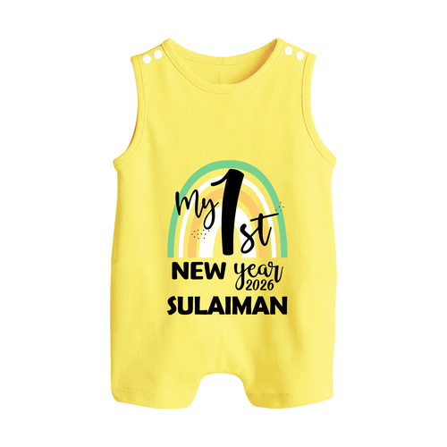 My 1st New Year 2026 – Rainbow Theme| Customized Romper Suit