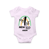 "My First New Year 2025 - Precious Memories With Our Customized Romper for Babies With Name" - LILAC - 0 - 3 Months Old (Chest 16")