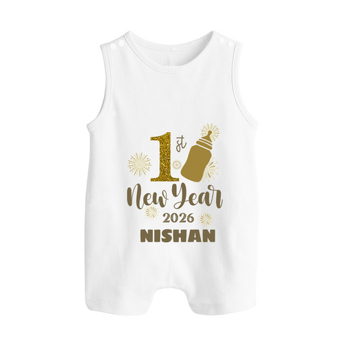1st New Year 2026 – Baby Bottle | Personalised Romper Suit