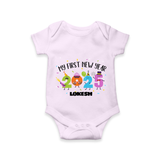 "My First New Year 2025 - Endless Joy With Our Customized Romper for Babies With Name" - LILAC - 0 - 3 Months Old (Chest 16")