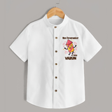 Mini Firecracker of 2026| Customized Shirt for Kids - WHITE - 0 - 6 Months Old (Chest 23")