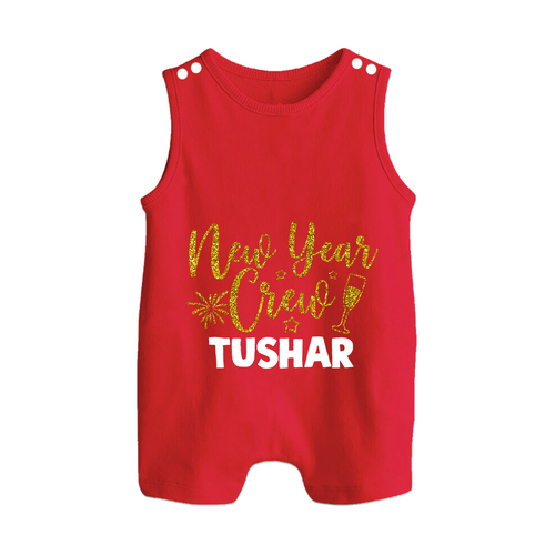 New Year Crew Gold Glitter| Customized Romper Suit