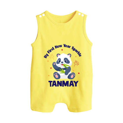 My First New Year Sparkle – Panda Theme | Personalised Romper Suit
