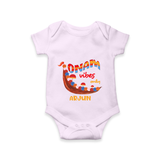 Onam Vibes Only - Customised Onesies for kids - LILAC - 0-3Month Old (Chest 16")