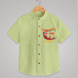 Onam Vibes Only - Customised Shirt for kids - PASTEL GREEN - 0 - 6 Months Old (Chest 23")