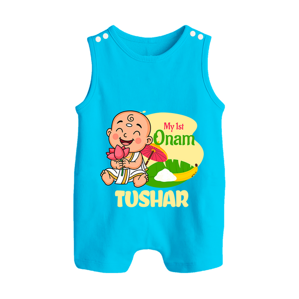 My First Onam Little Krishna Celebration Button Romper