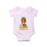 Onam Ashamsakal - Customised Onesies for kids - LILAC - 0-3Month Old (Chest 16")