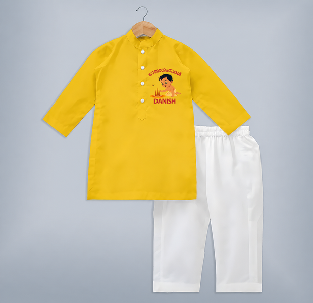 Little Pookalam Celebration Kurta