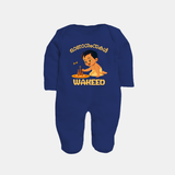 Little Pookalam Celebration Full Body Suit - NAVY BLUE - New Born (Chest 7.5")