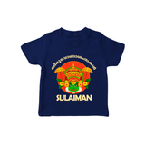Kathakali Heritage Celebration T Shirt - NAVY BLUE - 0-5 Months Old (Chest 17")