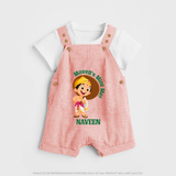 Little Mahabali Celebration Dungaree - PEACH - 0 - 5 Months Old (Chest 18")