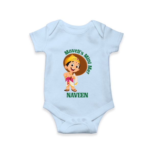 Little Mahabali Celebration Romper - BABY BLUE - New Born (Chest 14")