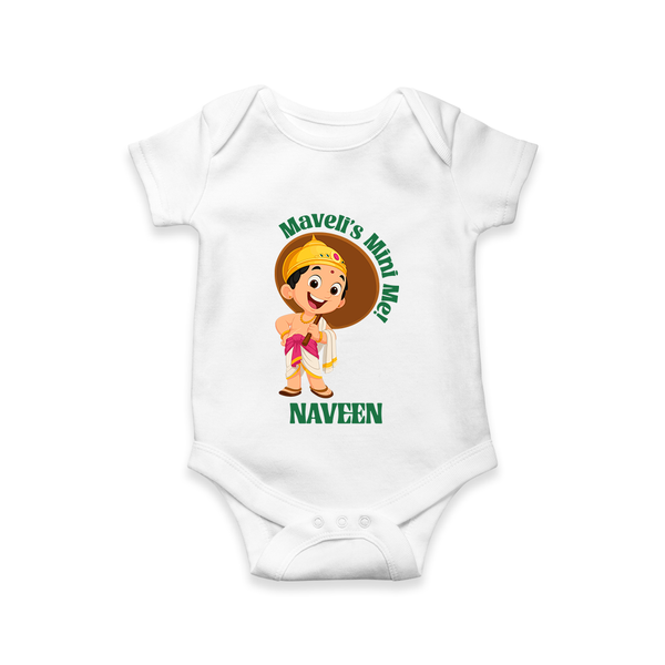Little Mahabali Celebration Romper - WHITE - New Born (Chest 14")