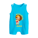 Little Mahabali Celebration Button Romper