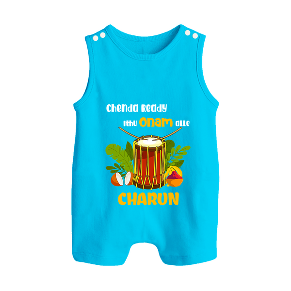 Chenda Ready Onam Celebration Button Romper