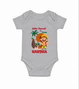 Little Maveli in Town Romper - GREY - New Born (Chest 14")