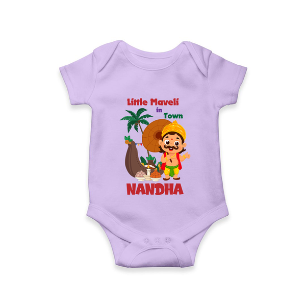 Little Maveli in Town Romper - LILAC - New Born (Chest 14")