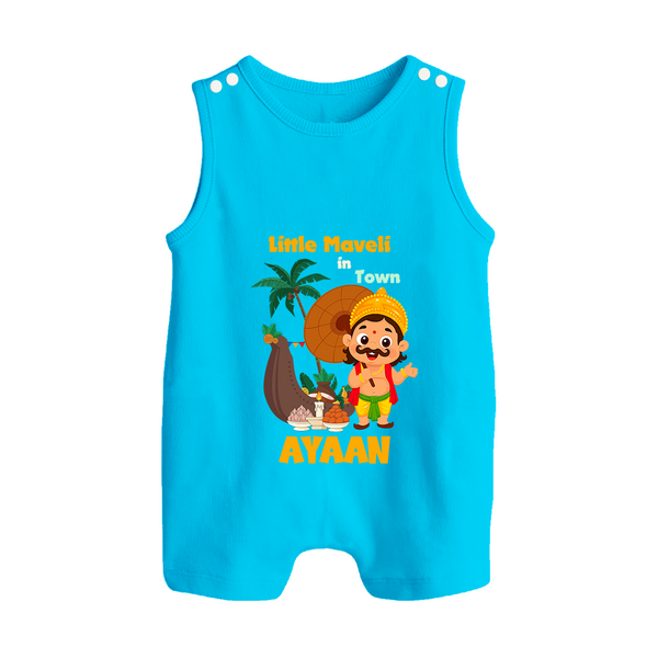Little Maveli in Town Button Romper