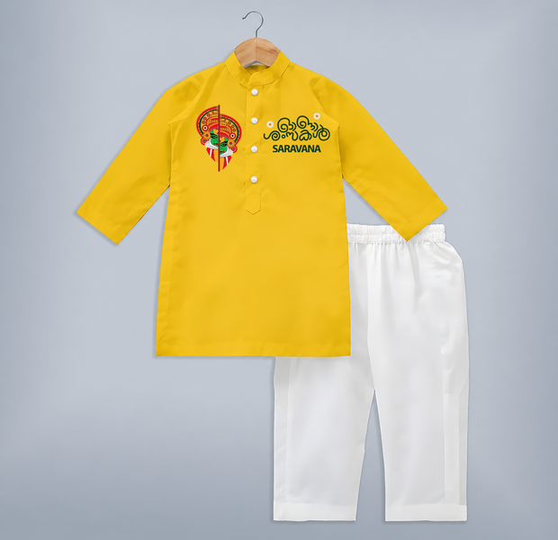 Kathakali Heritage Split Face Personalized Kurta