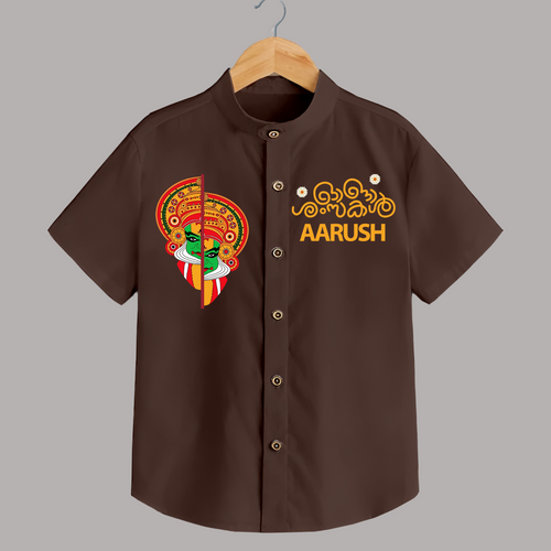 Kathakali Heritage Split Face Personalized Shirt