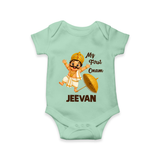 My First Onam Mahabali Romper - MINT GREEN - New Born (Chest 14")