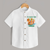 Vallam Kali Festival Shirt - WHITE - 0 - 6 Months Old (Chest 23")