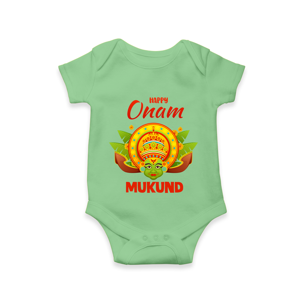 Kathakali Crown Romper - GREEN - New Born (Chest 14")