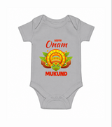 Kathakali Crown Romper - GREY - New Born (Chest 14")