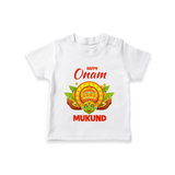 Kathakali Crown T Shirt - WHITE - 0-5 Months Old (Chest 17")