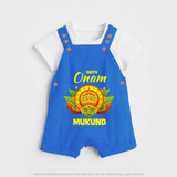 Kathakali Crown Dungaree - COBALT BLUE - 0 - 5 Months Old (Chest 18")