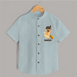 Mahabali Festive Wishes Shirt - ARCTIC BLUE - 0 - 6 Months Old (Chest 23")