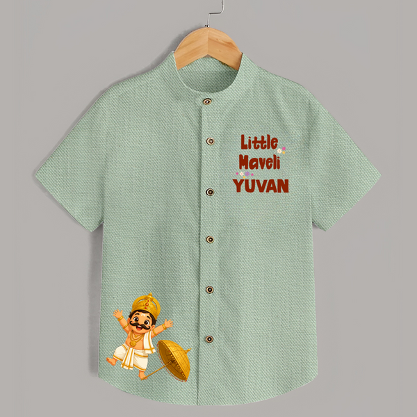 Little Maveli Shirt - MINT GREEN - 0 - 6 Months Old (Chest 23")