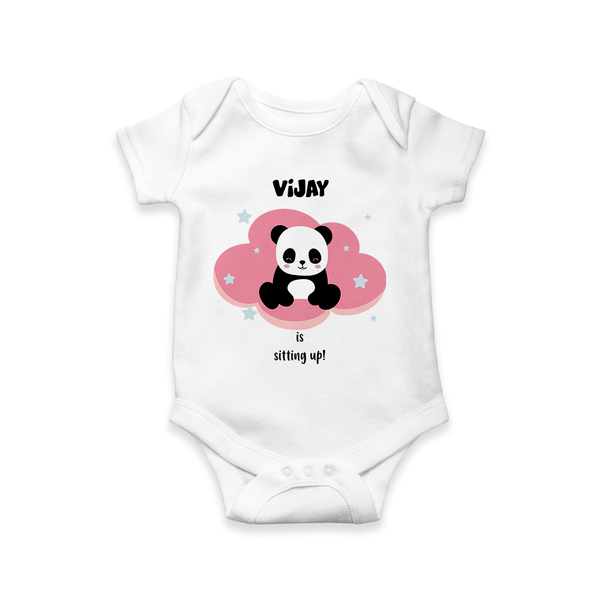 First Sit Up Printed Baby Onesie | A Special Way to Remember