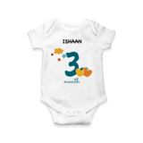 Third Month Birthday Printed Baby Onesies - Cute Designs for Every Month