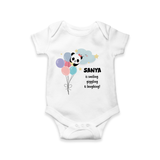 First Laugh Personalised Baby Onesie | A Must-Have for Any Baby's Closet
