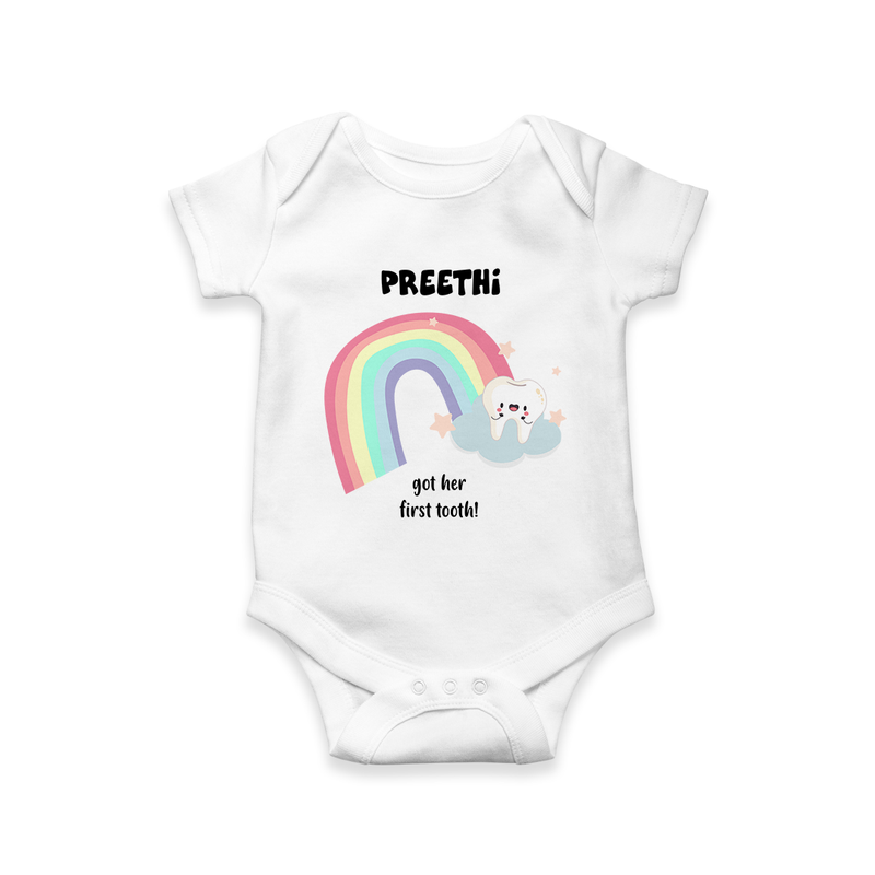 Personalised Baby Onesie for First Tooth - A Sweet and Special Way to Mark This Milestone