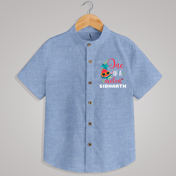 "One in a Melon" - Quirky Casual shirt with customised name
