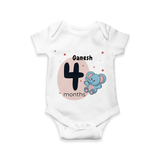 4th Month Birthday Onesie | Celebrate Your Little One's Fourth Month