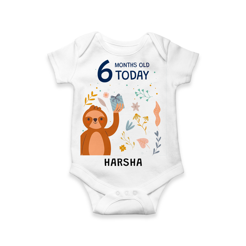 6th Month Birthday Onesie | Celebrate Your Little One's Sixth Month