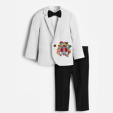 Paw Patrol Themed First Year Knitted Birthday Blazer - WHITE - 1 Year Old (Blazer - Chest 23"/Pant Length 17"/Pant Waist 21")