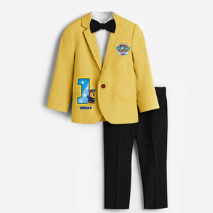First Year Paw Patrol Birthday Blazer Suit